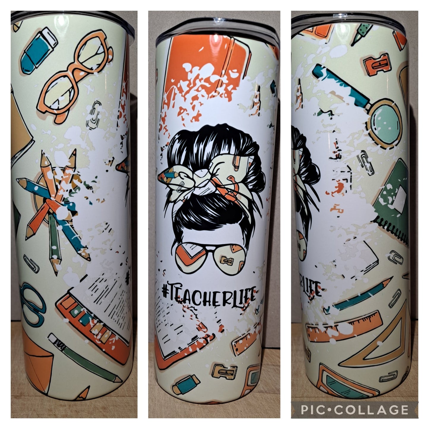 Teacher life glasses magnify glass