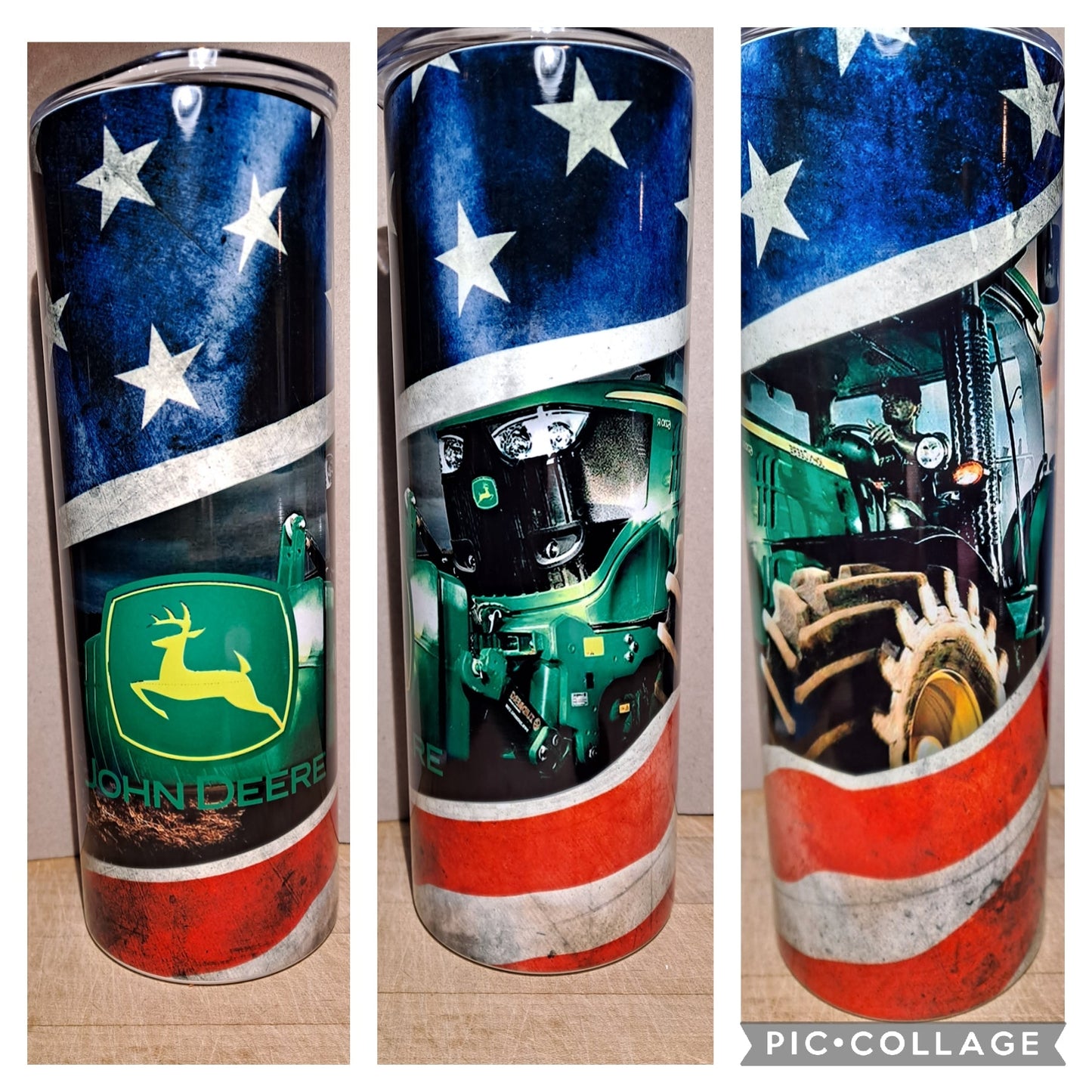 John Deere tractor flag