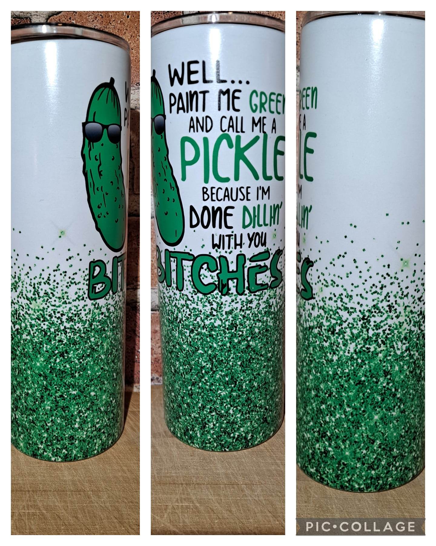 Well paint me green and call me a dill pickle