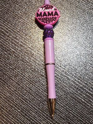 Blessed Mama light pink focal light pink pen