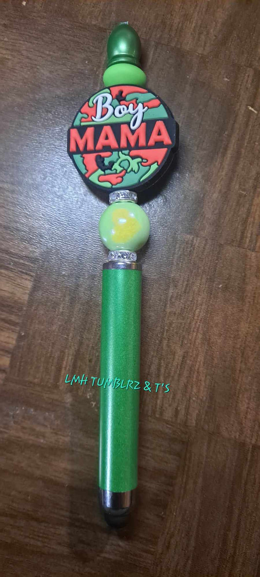Boy Mama Focal Light Green Stylus Pen