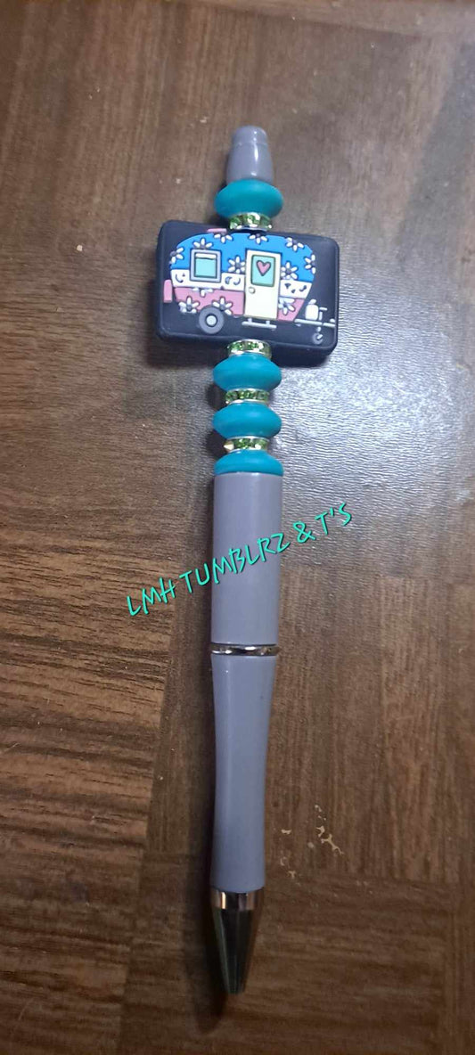 Camper Focal gray pen with blue spacers