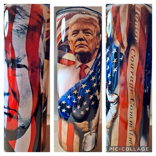 Trump honor courage commitment