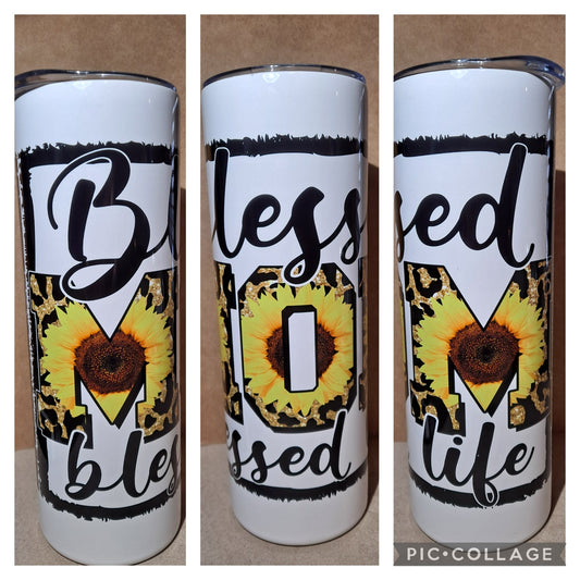 Blessed mom blessed life sunflowers