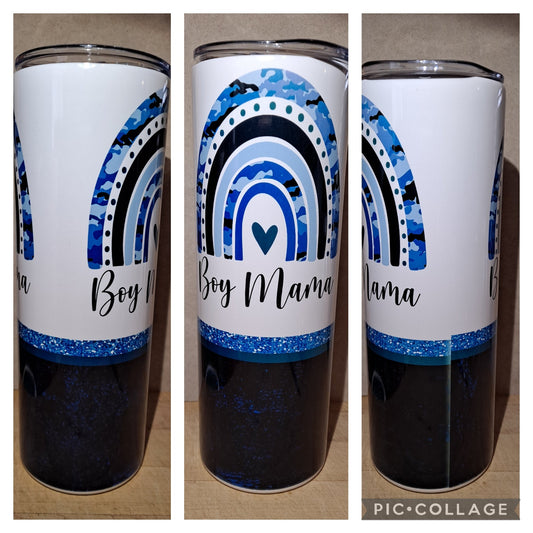 Boy Mama Blue camo