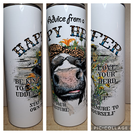 Advice from a happy heifer