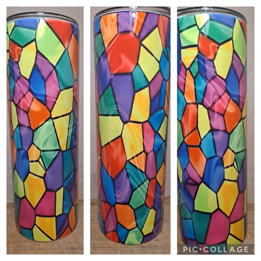 Stain glass look