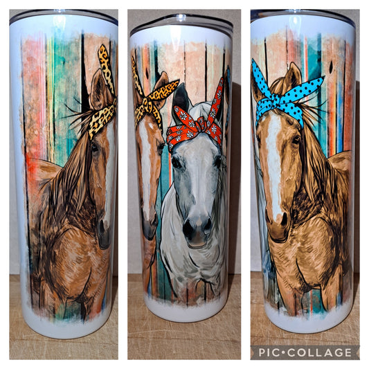 3 horses