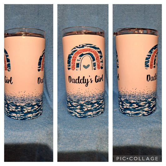 Daddy's girl blue camo