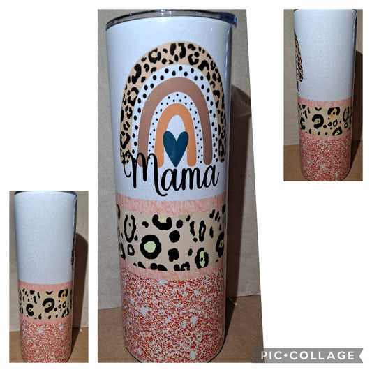 Mama rainbow/ Cheetah pink