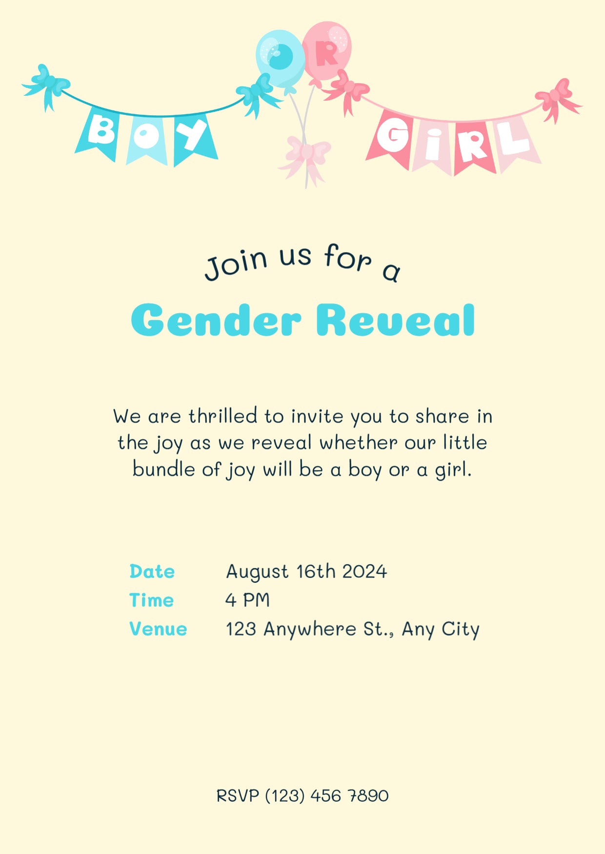 Gender Reveal