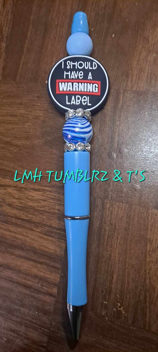 I should have a warning label focal pen