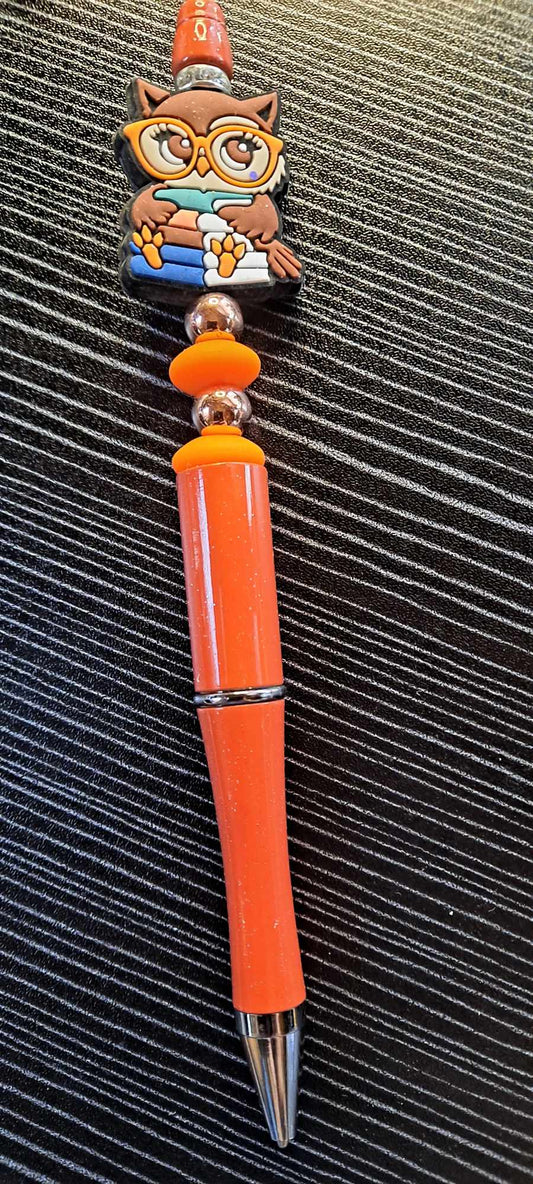 Owlette the owl focal orange pen