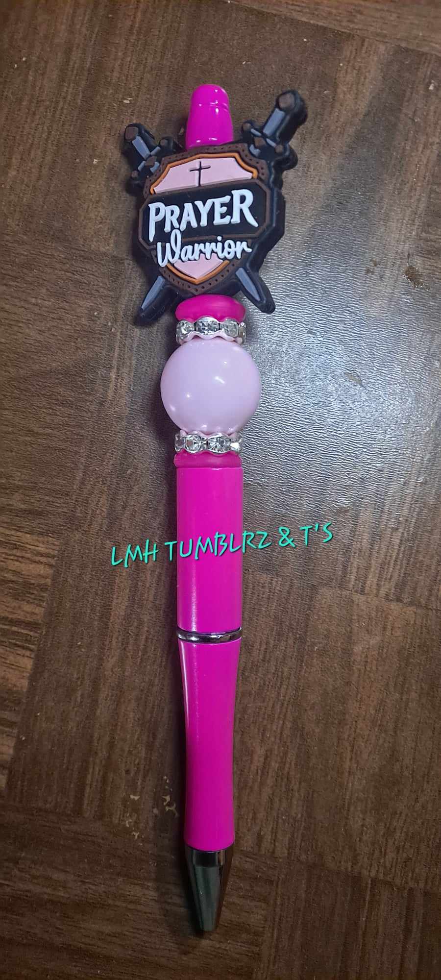 pink prayer warrior focal pink pen