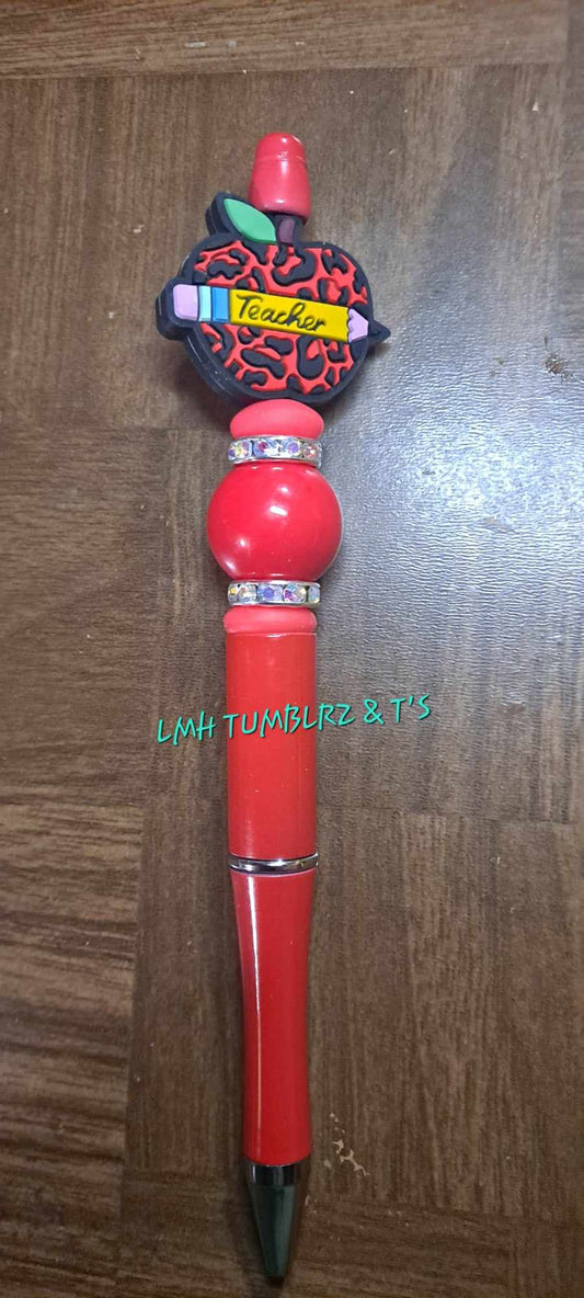 Teacher Pencil Focal Red Pen