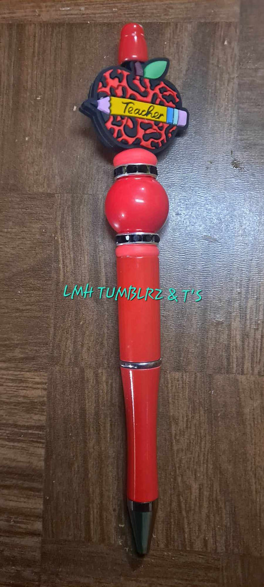 Teacher pencil focal red pen