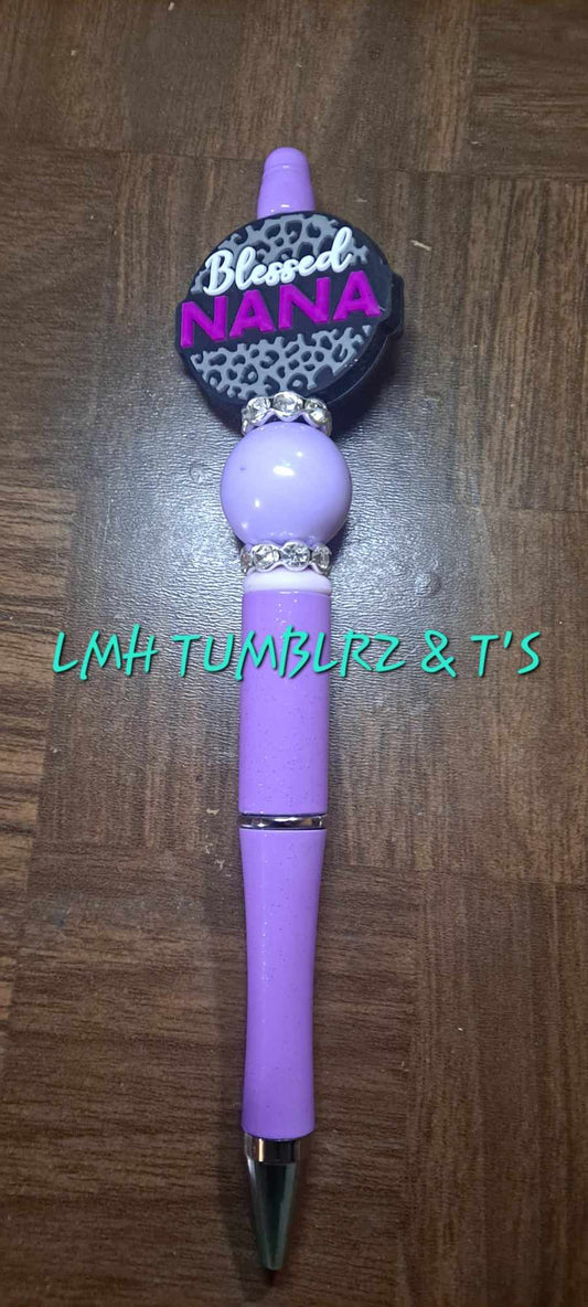 Blessed Nana focal lilac pen