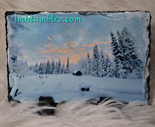 Winter wonderland slate